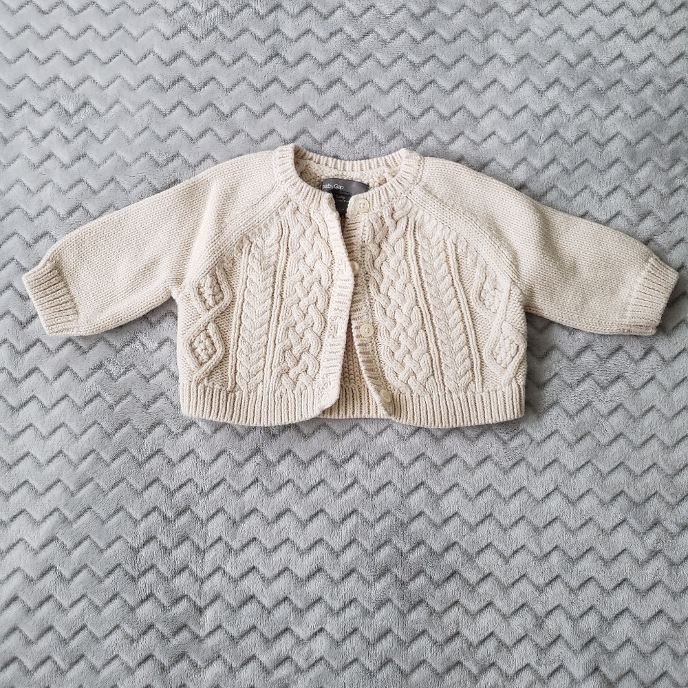 Baby Girls Button up Sweater